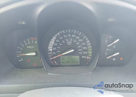 2009 Kia Spectra Ex из США, поврежденный, VIN KNAFE221095656323